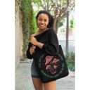  Cast Off Your Human Responsibilities Tote Bag in Black | 18" x 18"