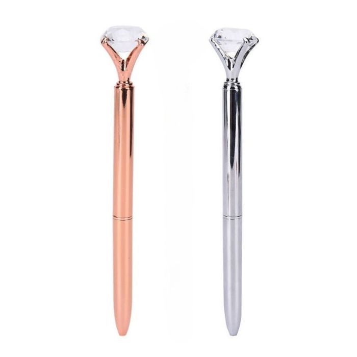 Glam Diamond Pen in Rose Gold or Silver