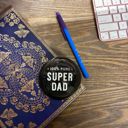  100% Pure Super Dad Glass Dome Paperweight In a Gift Box | Dad Gift, Father, Stocking Stuffer