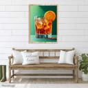  Shades of Teal and Tangerine: Negroni Cocktail