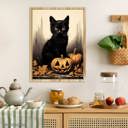  Cat and Pumpkin