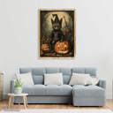  Vintage Cat and Pumpkin