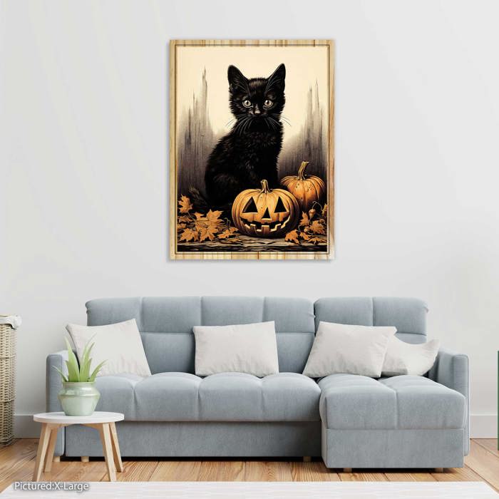 Cat and Pumpkin