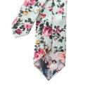 2-Lt. Blue Floral Skinny Picture Ties