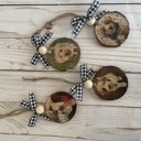  Personalized Wooden Ornaments