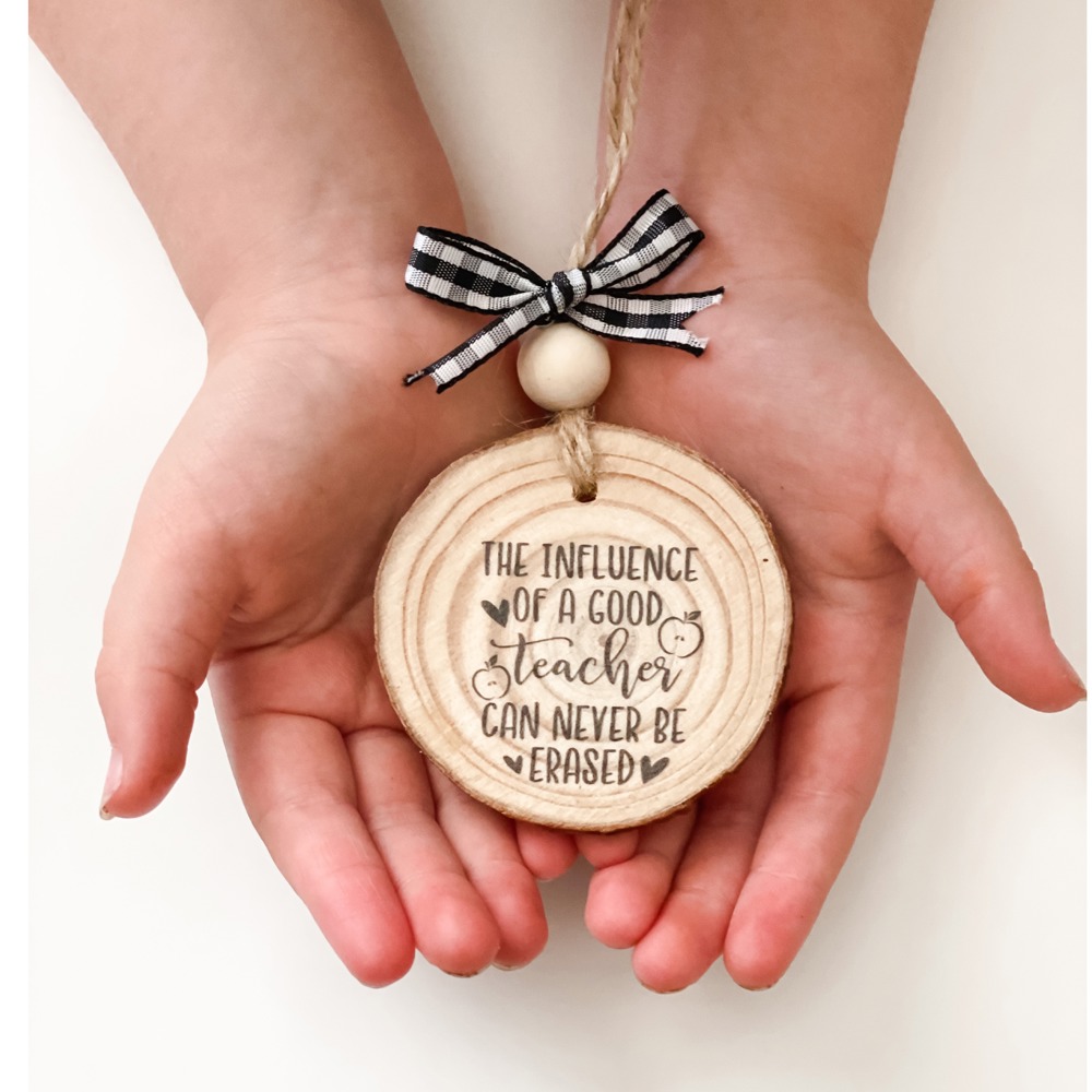 Ready to Gift Teacher Quote Ornaments