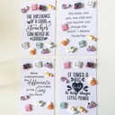 one book Teacher Quote Mini Magnet Set