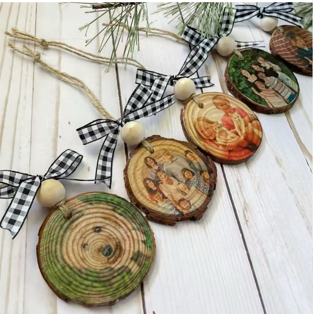 Personalized Wooden Ornaments