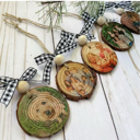  Personalized Wooden Ornaments