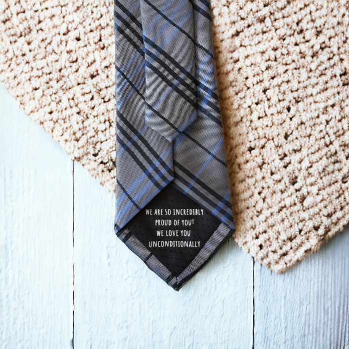 Knot Your Average Love Note Personalized Ties