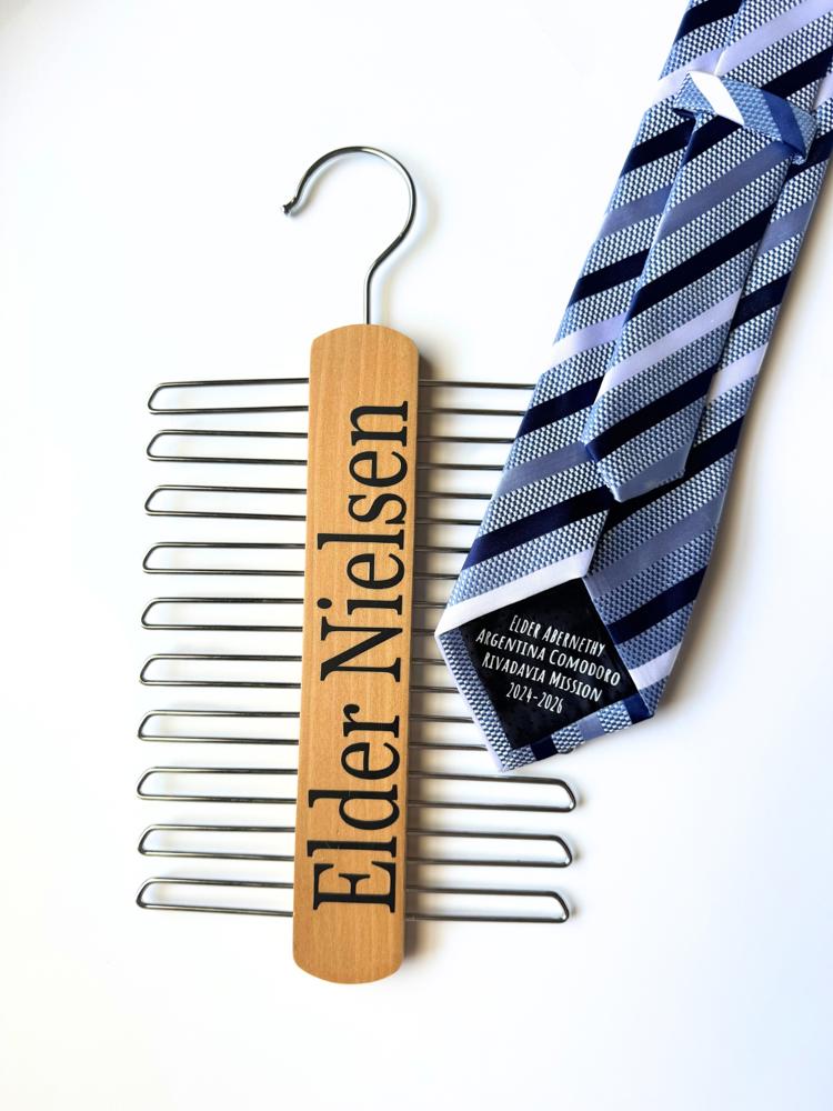 Missionary Personalized Tie Holder