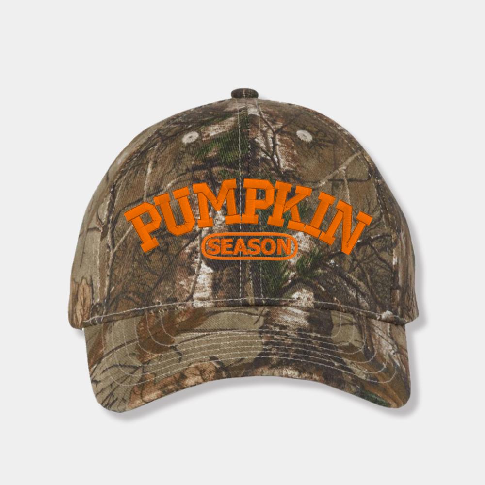  Pumpkin Season Camo Cap