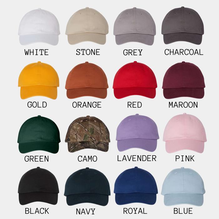 Custom Team Hats for School, Sports, Camps | Bulk Personalized Logo Embroidery Cap