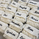  Personalized Christmas Stockings 2025 – Custom Embroidered Knit Stockings with Names, Perfect for Holiday Decor & Family Gifts