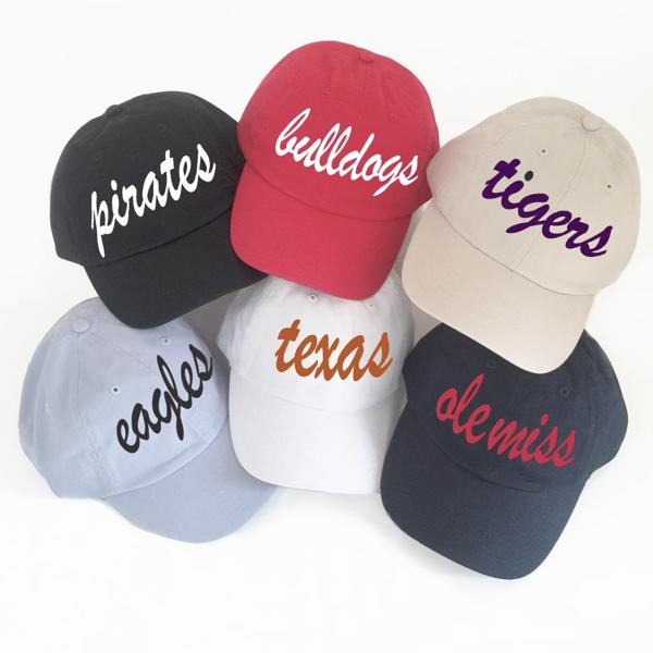 Personalized Team Caps