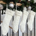  Personalized Christmas Stockings 2025 – Custom Embroidered Knit Stockings with Names, Perfect for Holiday Decor & Family Gifts