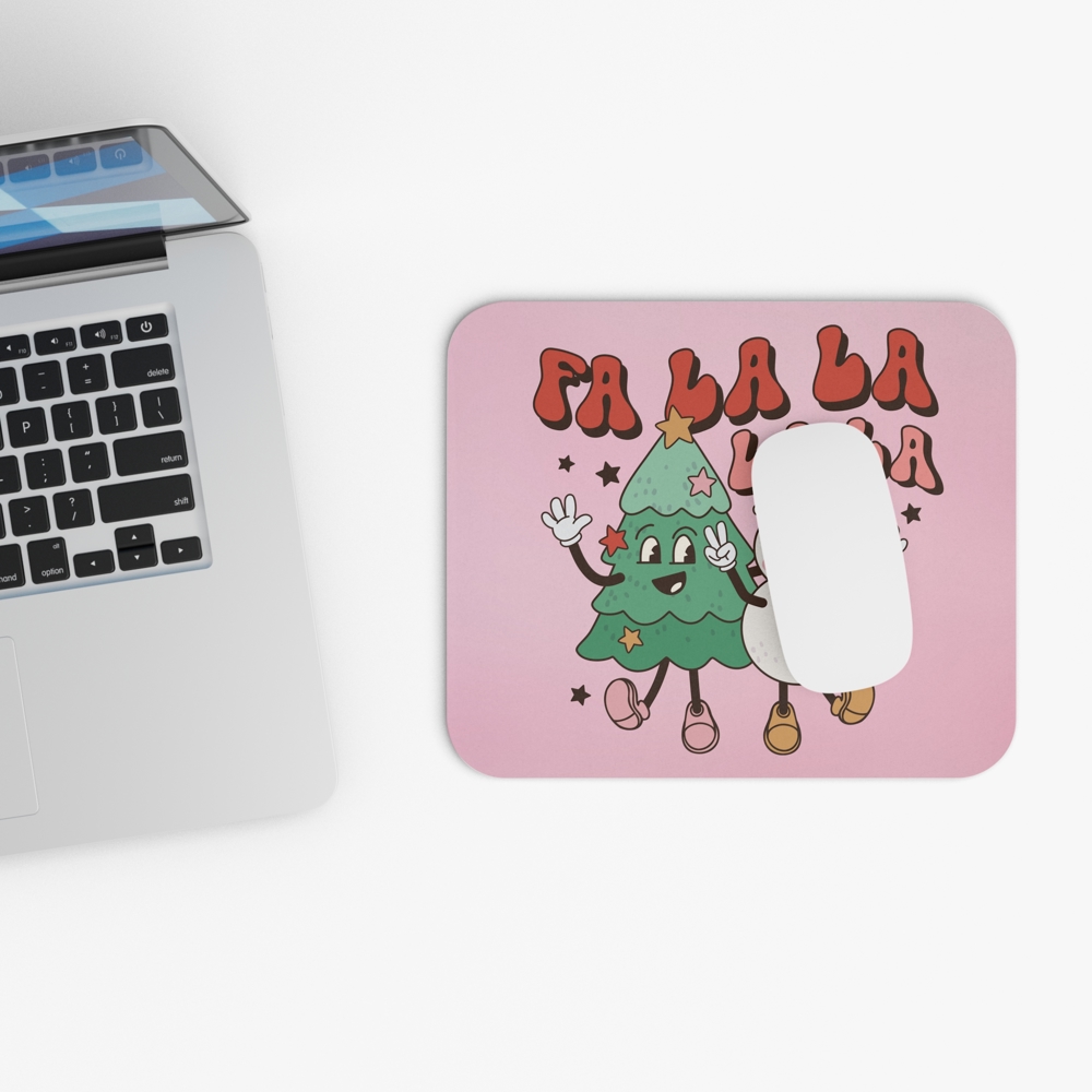 Christmas Holiday Mouse pad and Coaster Set