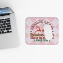 REINDEER Christmas Holiday Mouse pad and Coaster Set