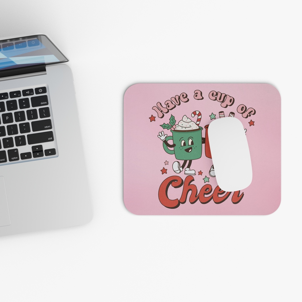 Christmas Holiday Mouse pad and Coaster Set