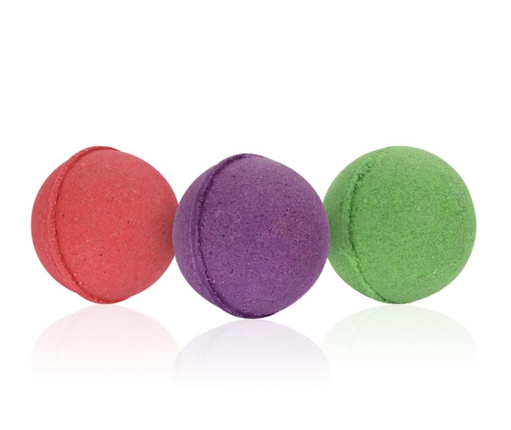 Holiday Mini Bath Bomb Trio