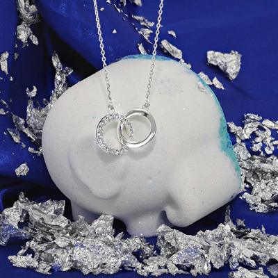 3 Pack White Elephant Bath Bomb with Necklace