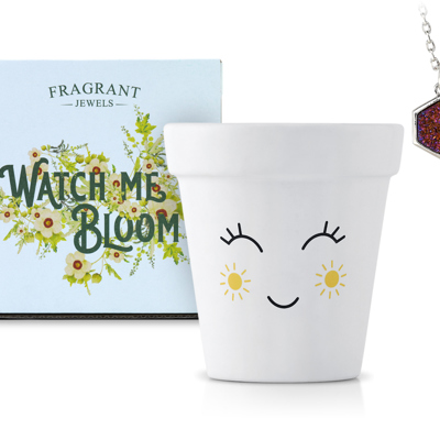 Watch Me Bloom Candle with Hidden Necklace!