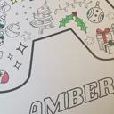  BOGO Personalized Christmas Coloring Poster