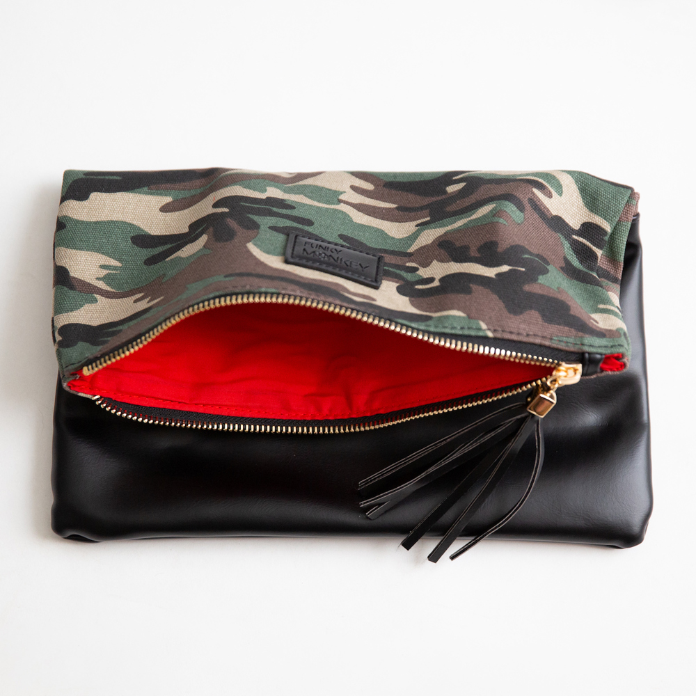 Foldover Clutch - Holiday Shopping Spree