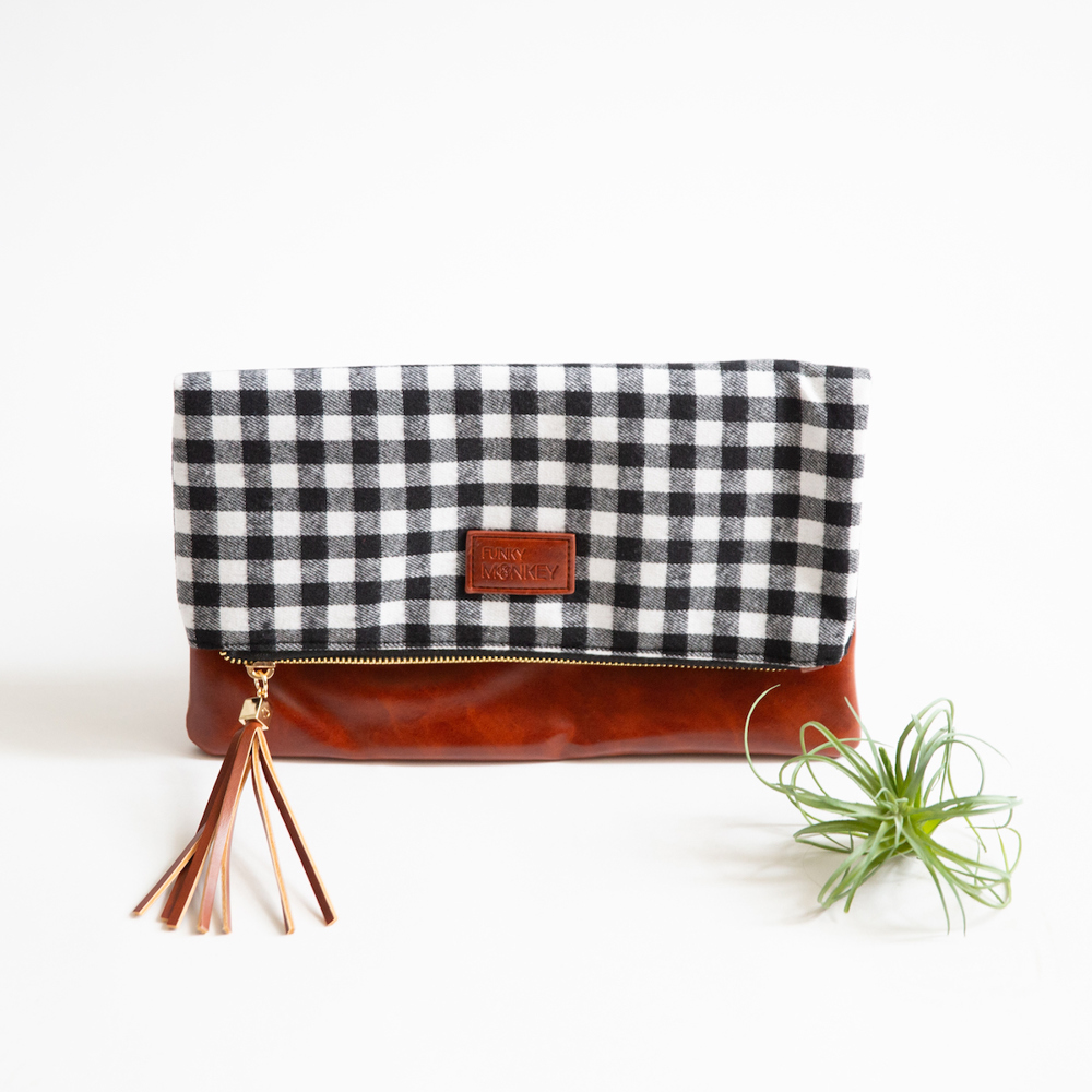 Foldover Clutch - Holiday Shopping Spree