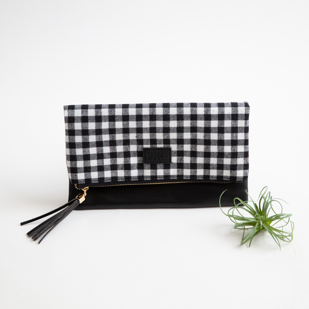 Foldover Clutch - Holiday Shopping Spree