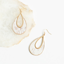  Emma Earring Collection - White & Goldtone