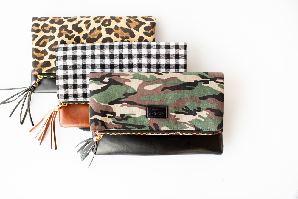 Foldover Clutch - Holiday Shopping Spree