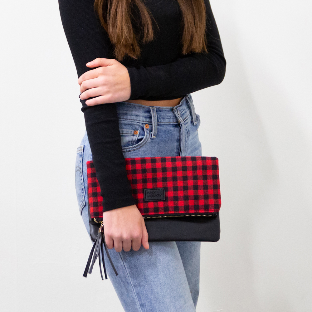 Foldover Clutch - Holiday Shopping Spree