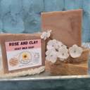 Rose & Clay Goat Milk Bar Soap, 6 fragrances to choose from, Great gift idea, Homemade Soap. 