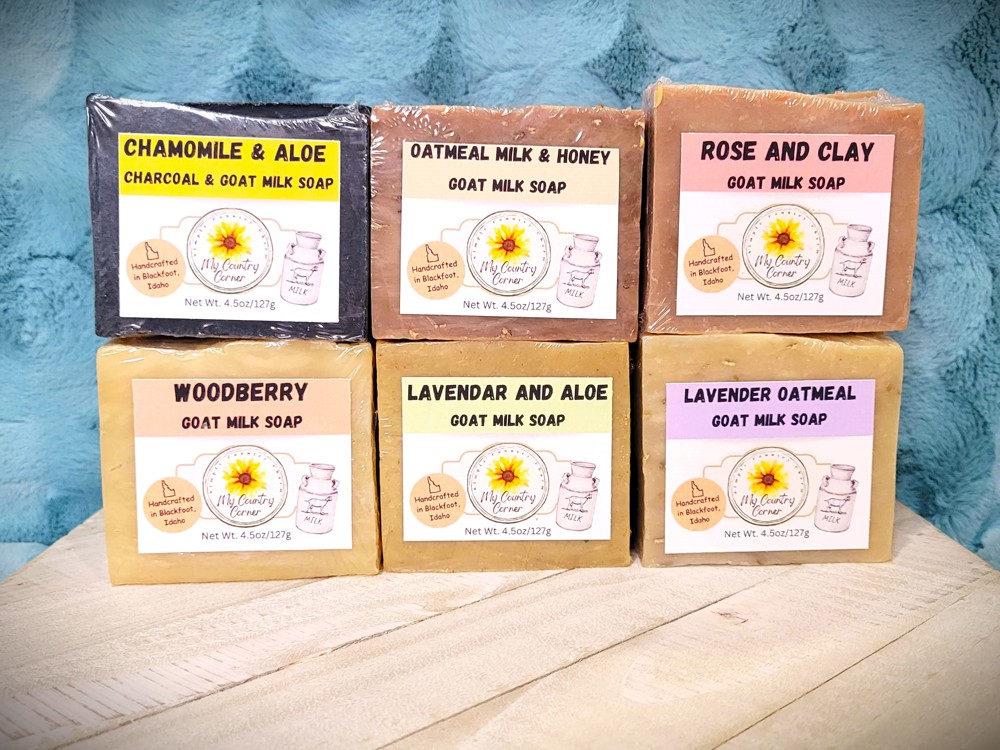 Goat Milk Bar Soap, 6 fragrances to choose from, Great gift idea, Homemade Soap. 