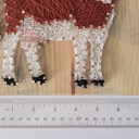  DIY String Art Cow, Farmhouse Décor, Relaxing and Fun Craft, wall hanging, shelf art. Great Gift Idea, Activity for kids, teens & adults.