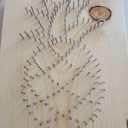  DIY String Art Pineapple, Beach House Décor, Tropical Wall Decor, wall hanging, shelf art. Gift Idea! Activity for kids, teens & adults.