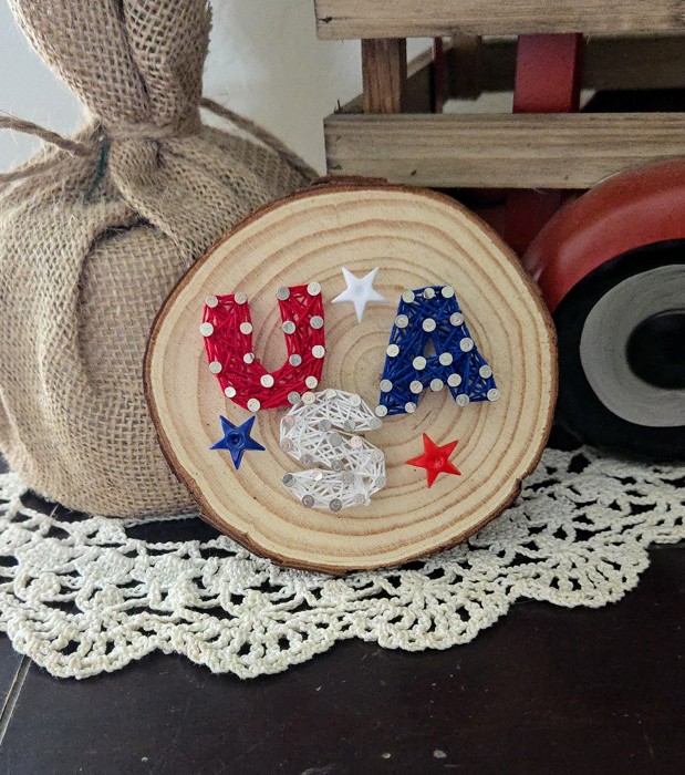 DIY String Art Kits, Star, Rocket, USA, & Firework