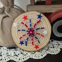 firework DIY String Art Kits, Star, Rocket, USA, & Firework