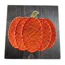  Pumpkin String Art Kit, DIY String Art kits, Home Décor, wall hanging, shelf art. Fall Craft, Great gift Idea for older kids, teens and adults. Country Home crafts!