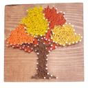  DIY String Art Tree, Summer or Fall Tree, Home Décor, Relaxing and Fun Craft, wall hanging, shelf art. Gift Idea!