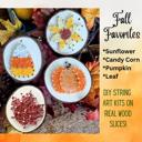  Fall String Art Kits! Pumpkin, Sunflower, Candy Corn, Leaf, Crafts for Kids, Teens and Adults. Fall Time Activities. Thanksgiving DIY Crafts!