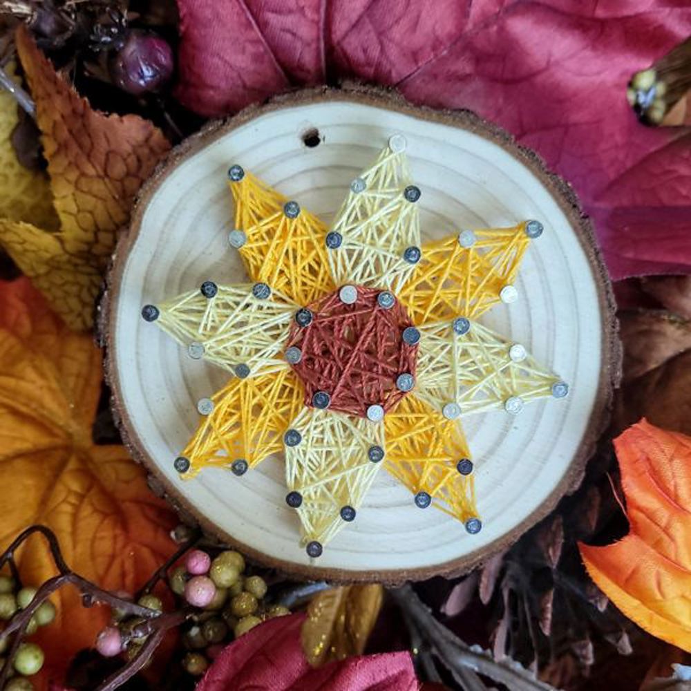 Fall String Art Kits! Pumpkin, Sunflower, Candy Corn, Leaf, Crafts for Kids, Teens and Adults. Fall Time Activities. Thanksgiving DIY Crafts!