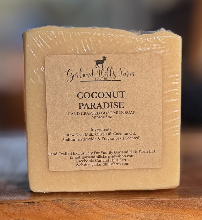Garland Hills Farm Goat Milk Bar Soap