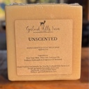 Unscented Garland Hills Farm Goat Milk Bar Soap