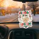  Car Air Fresheners, Hanging Christmas Freshies | Cheap Stocking Stuff Gifts | Pink Christmas | Funny Gift Ideas