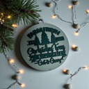 Farm Fresh Handmade Wooden Christmas Ornaments, Farm Fresh Christmas Tree Holiday Home Decor, Unique Hanging Christmas Tree Decorations