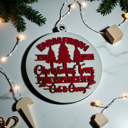 Farm Fresh Handmade Wooden Christmas Ornaments, Farm Fresh Christmas Tree Holiday Home Decor, Unique Hanging Christmas Tree Decorations