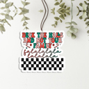 Deck the Halls Black Ice Christmas Air Fresheners for Small Spaces or Car Freshie | 12 Scent Choices