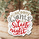 Silent Night Black Ice Christmas Air Fresheners for Small Spaces or Car Freshie | 12 Scent Choices